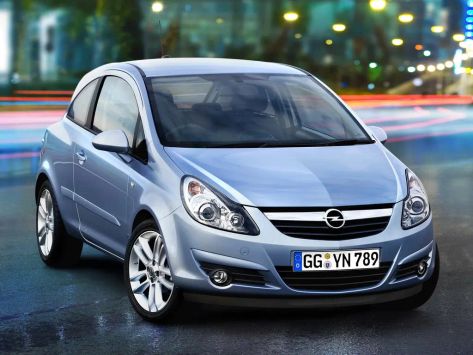 Corsa, D, 2006–2010