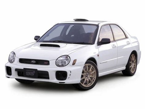 Impreza WRX STI, GG/G11, 2000–2002